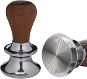 54mm Tamper Replacement for Breville tamper Adjustable Depth The espresso tamper made of Stainless Steel and Solid wood it's a good Coffee Tamper for Home espresso barista(53.3mm)