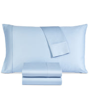 Last Act! Sunham 800-Thread Count Triblend 4-Pc. Sheet Set, California King - Blue