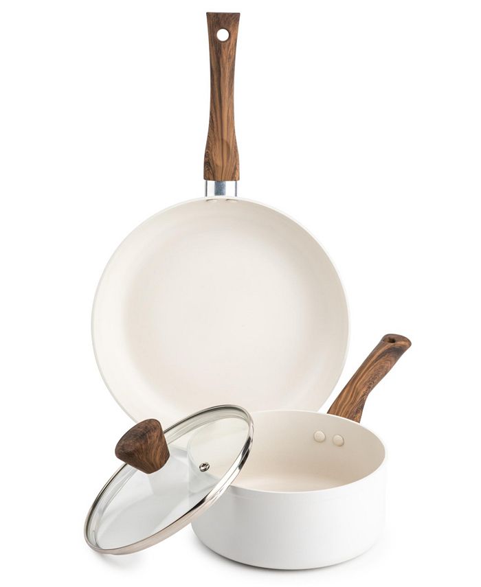 Girl Meets Farm 3-Pc. Cookware Set - White