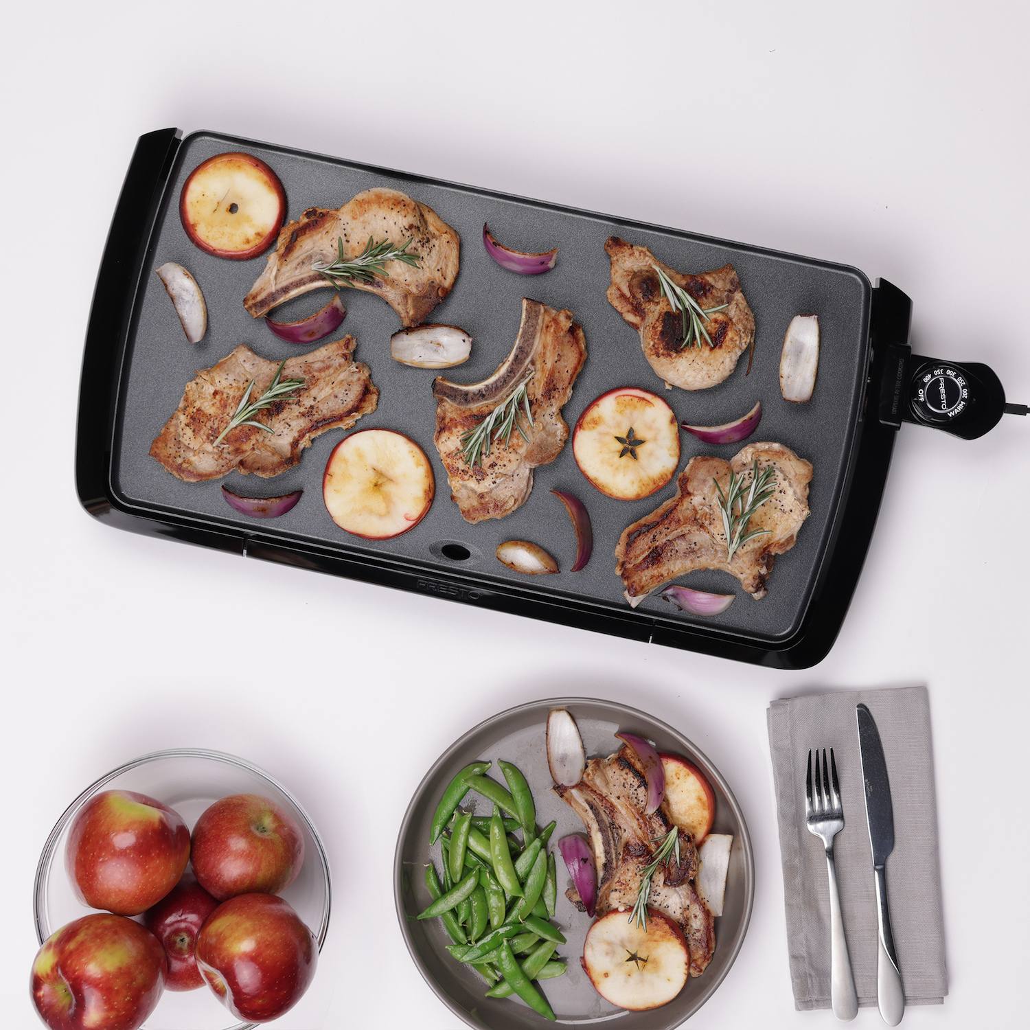 Presto 20&#34 x 10.5&#34 Cool-Touch Electric Griddle