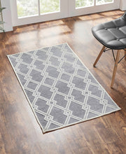 Seventh Studio Diamond High Low Accent Rug, 27" X 45" - Grey