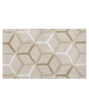 Riviera Home Overtuft Shibori 27" X 45" Accent Rug - Beige