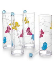 The Cellar Butterfly Set of 4 Tom Collins Glasses, Created for Macy's
