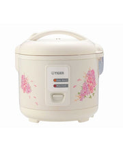 Tiger 10 Cup Rice Cooker Electric Rice Cooker Steamer - White