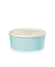 Tupperware Heritage 7.5 Cup Vintage Cookie Canister - Blue