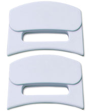 ZAVOR Noir Cookware Silicone Grips, Set of 2 - Blue