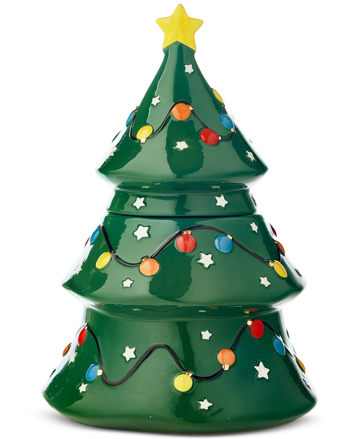 Holiday Lane Tree Cookie Jar