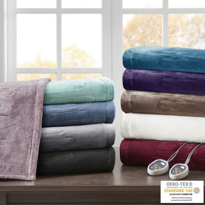 Beautyrest Plush Heated Midweight Electric Blanket