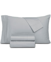 Everyday Home Trident 300 Thread Count 100% Cotton 4-Pc. Sheet Set, Queen - Gray