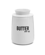 The Cellar Ceramic Butter Keeper - White