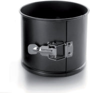 IBILI Moka Springform Panettone Mold Tin Non Stick with Loose Detachable Bottom for Baking - Made In Spain - Rolled Steel (6.3 x 3.9 inch)