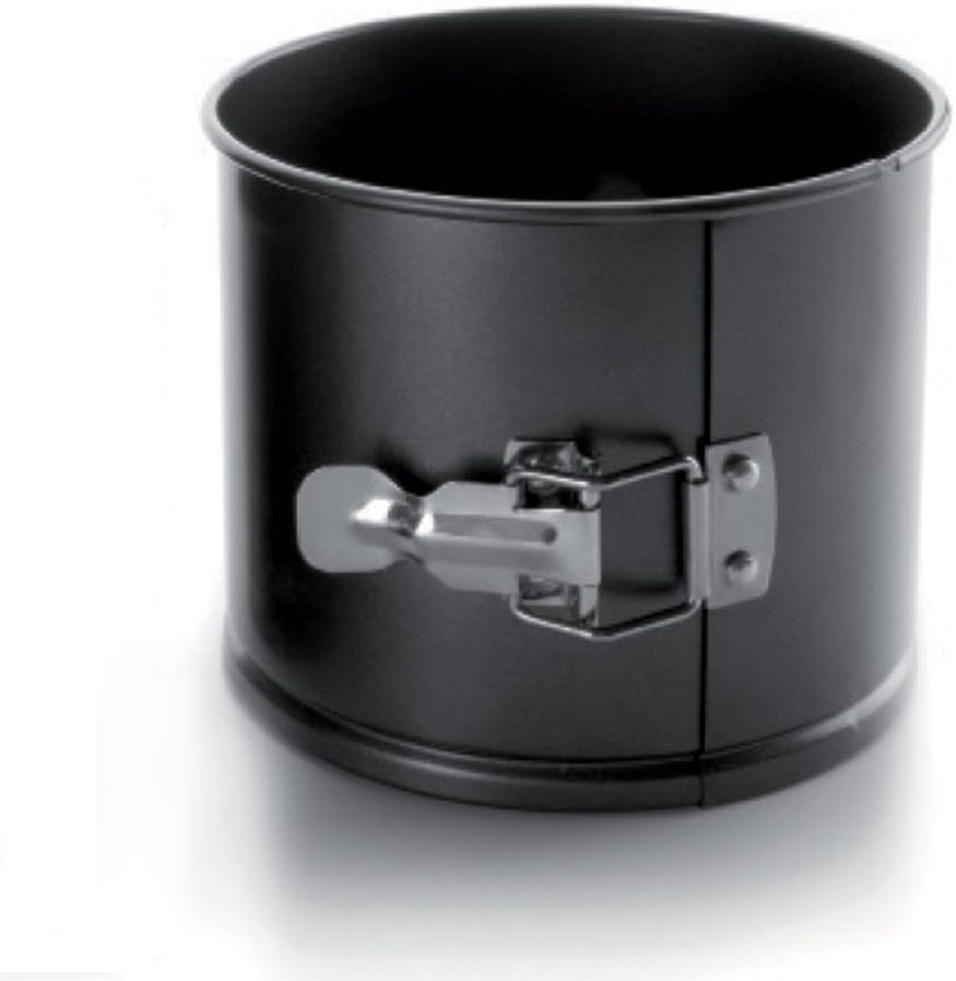 IBILI Moka Springform Panettone Mold Tin Non Stick with Loose Detachable Bottom for Baking - Made In Spain - Rolled Steel (6.3 x 3.9 inch)