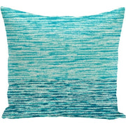 Simply Daisy 16" x 16" Ocean View Geometric Print Pillow, Teal