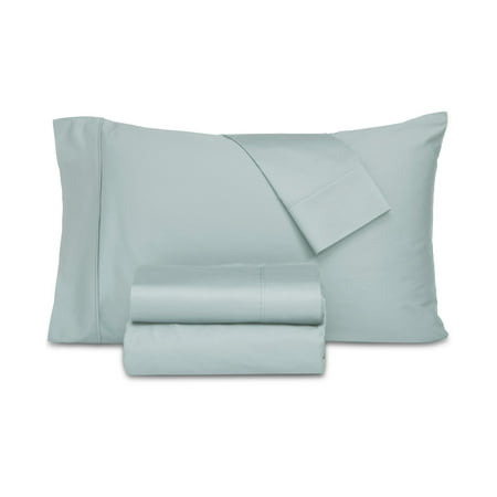 Everyday Home Trident 300 Thread Count 100% Cotton 4-Pc. Sheet Set, Queen - Aqua
