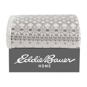 Eddie Bauer Fair Isle Peak Washable Lightweight Throw
