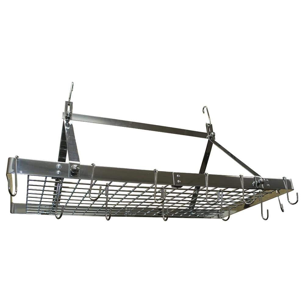 Stainless Steel Pot Rack Rectangle