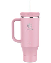 Takeya Fixed Handle 40-Oz. Insulated Stainless Steel Tumbler - Pink