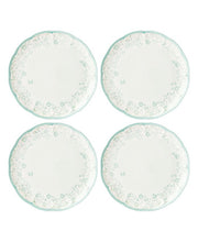 Lenox Butterfly Meadow Cottage Dinner Plate Set, Set of 4 - White