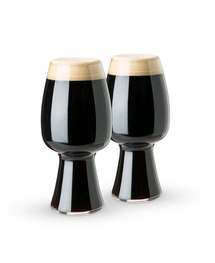 Spiegelau Craft Beer Stout Glass, Set of 2, 21 Oz - Brown