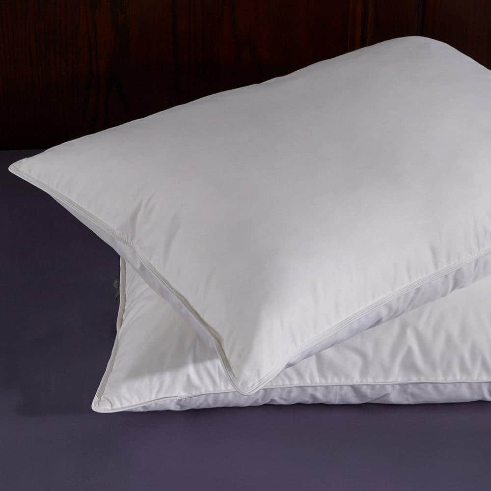Puredown Goose Down Standard Pillow (Set of 2)
