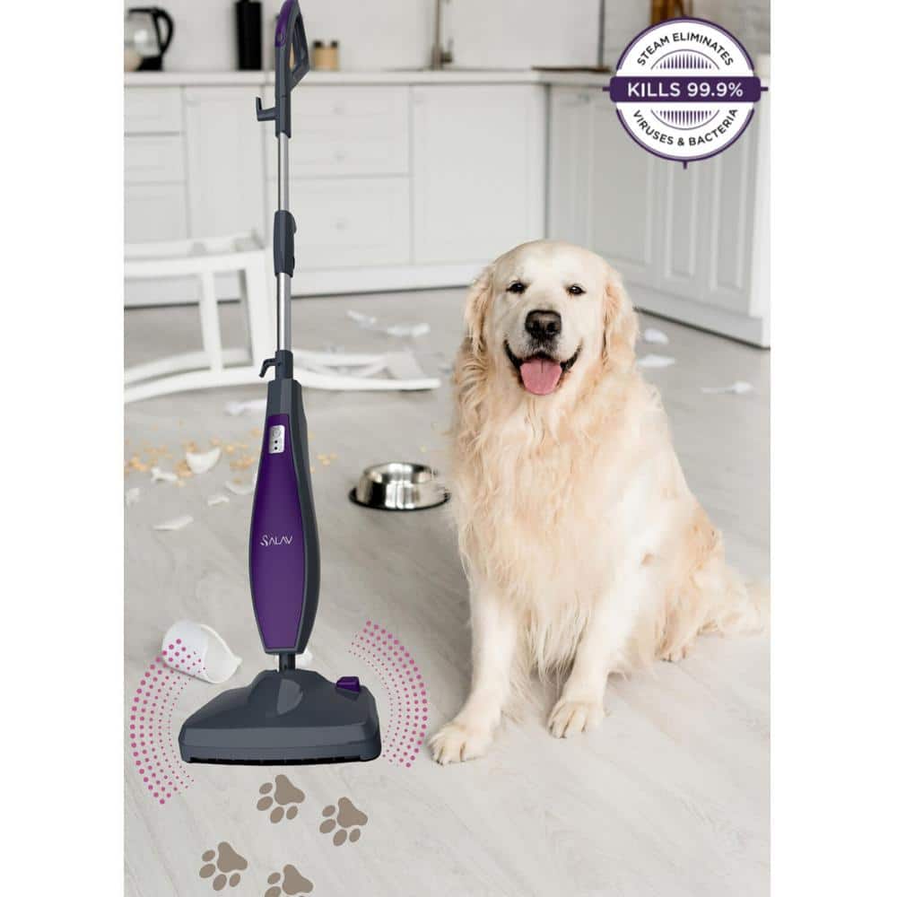 Pet Motion Microfiber Power Steam Mop