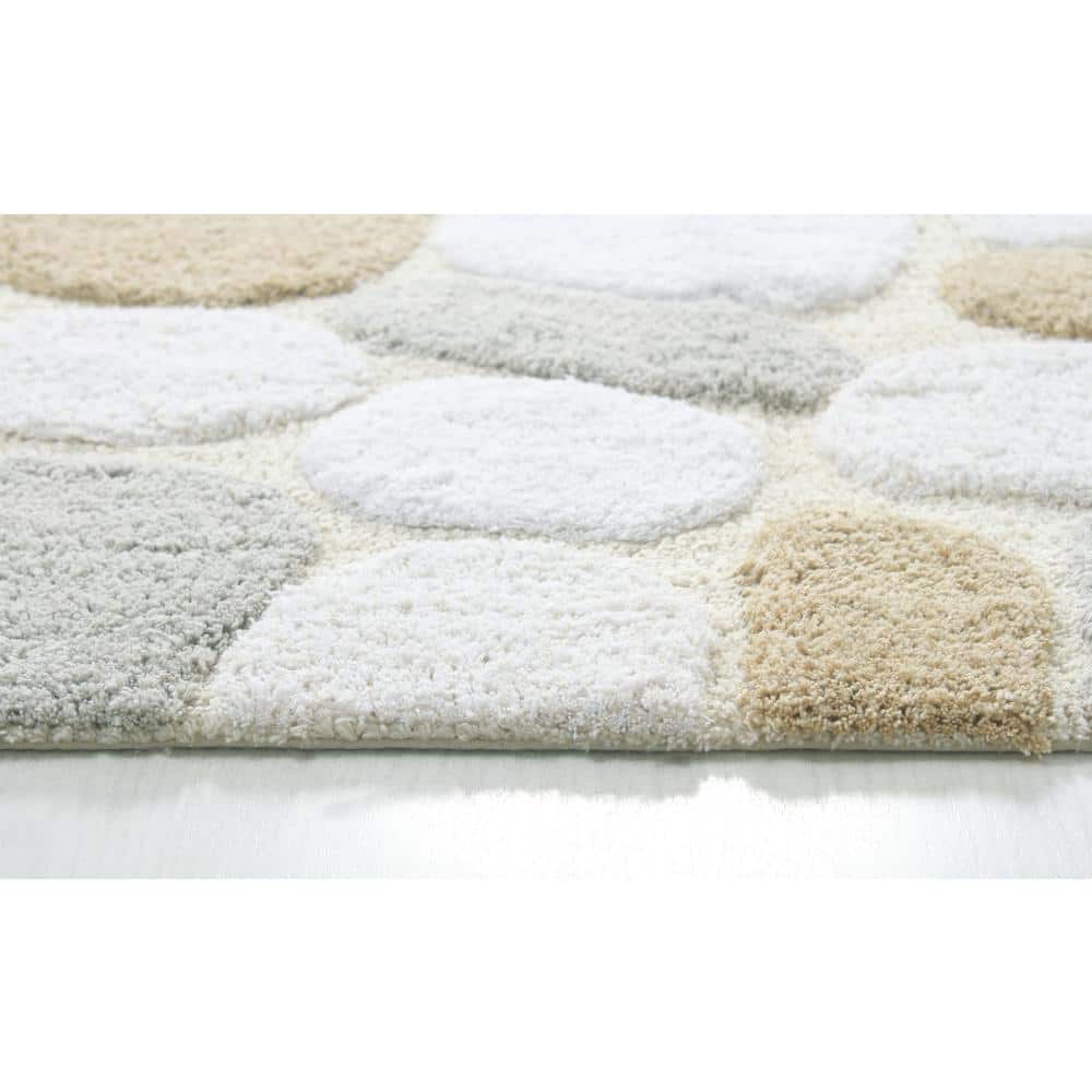 Pebbles Spa 24 in. x 60 in. Bath Rug Runner