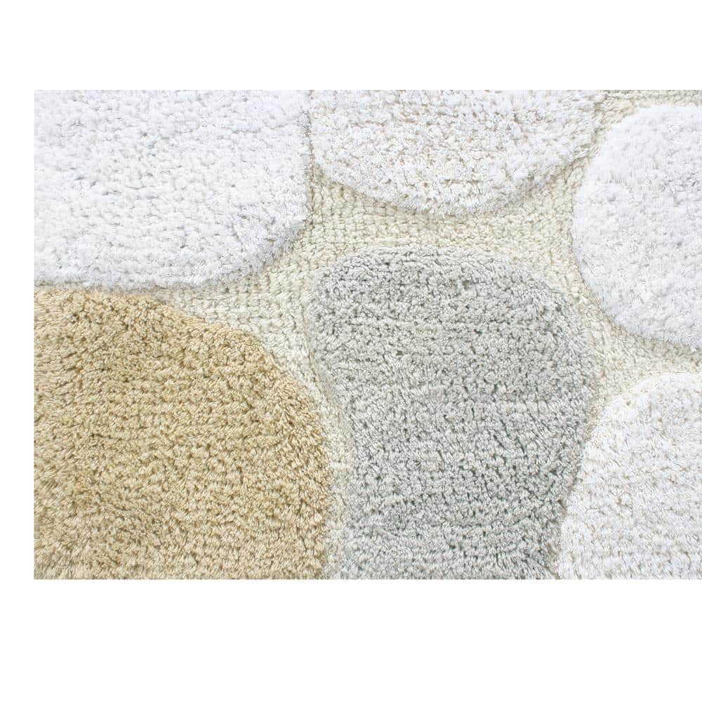 Pebbles Spa 24 in. x 60 in. Bath Rug Runner