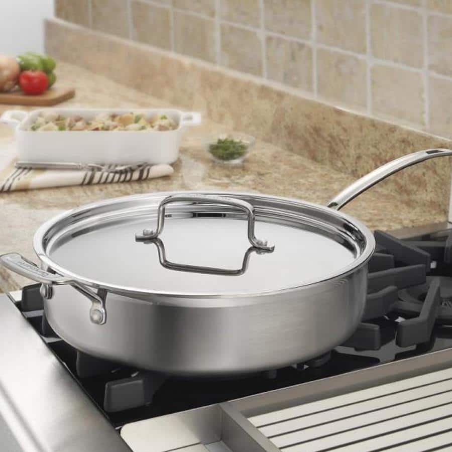 MultiClad 5.5 qt. Stainless Steel Saute Pan with Lid