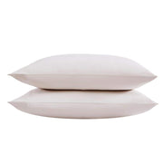 Solid 800-Thread Count 2-Piece Pink Sateen Cotton Blend Queen Pillowcase Pair